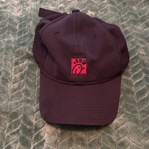 Chick fil a Hat Cap One Size Adjustable Black